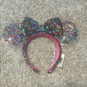Disney Multicolor Sequin Minnie Mouse Headband